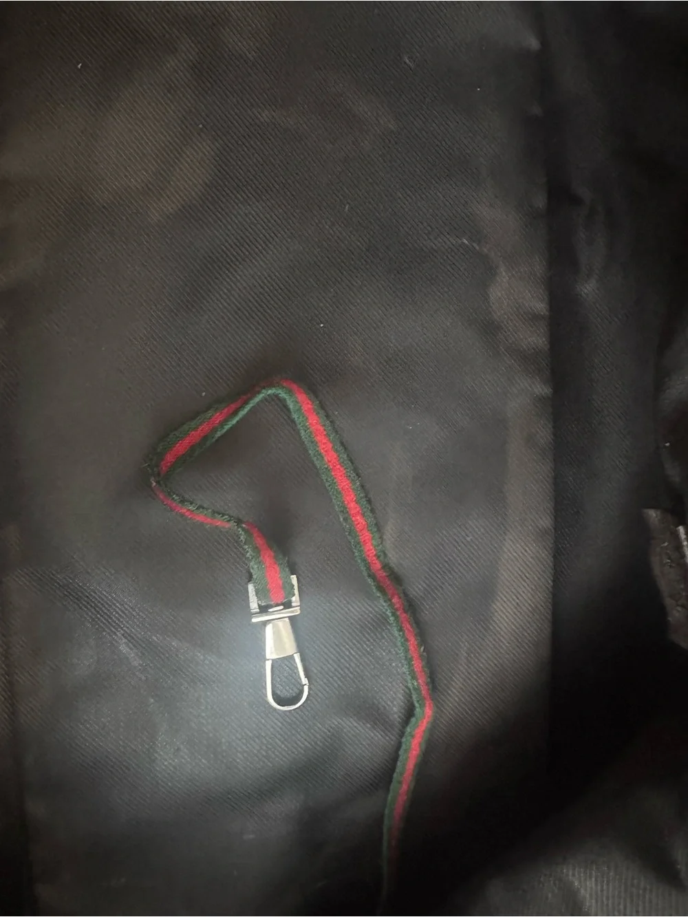 Gucci Beige Monogram Pet Travel Carrier with Green & Red Web Straps